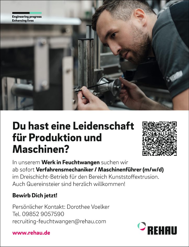 Verfahrensmechaniker / Maschinenführer (m/w/d)