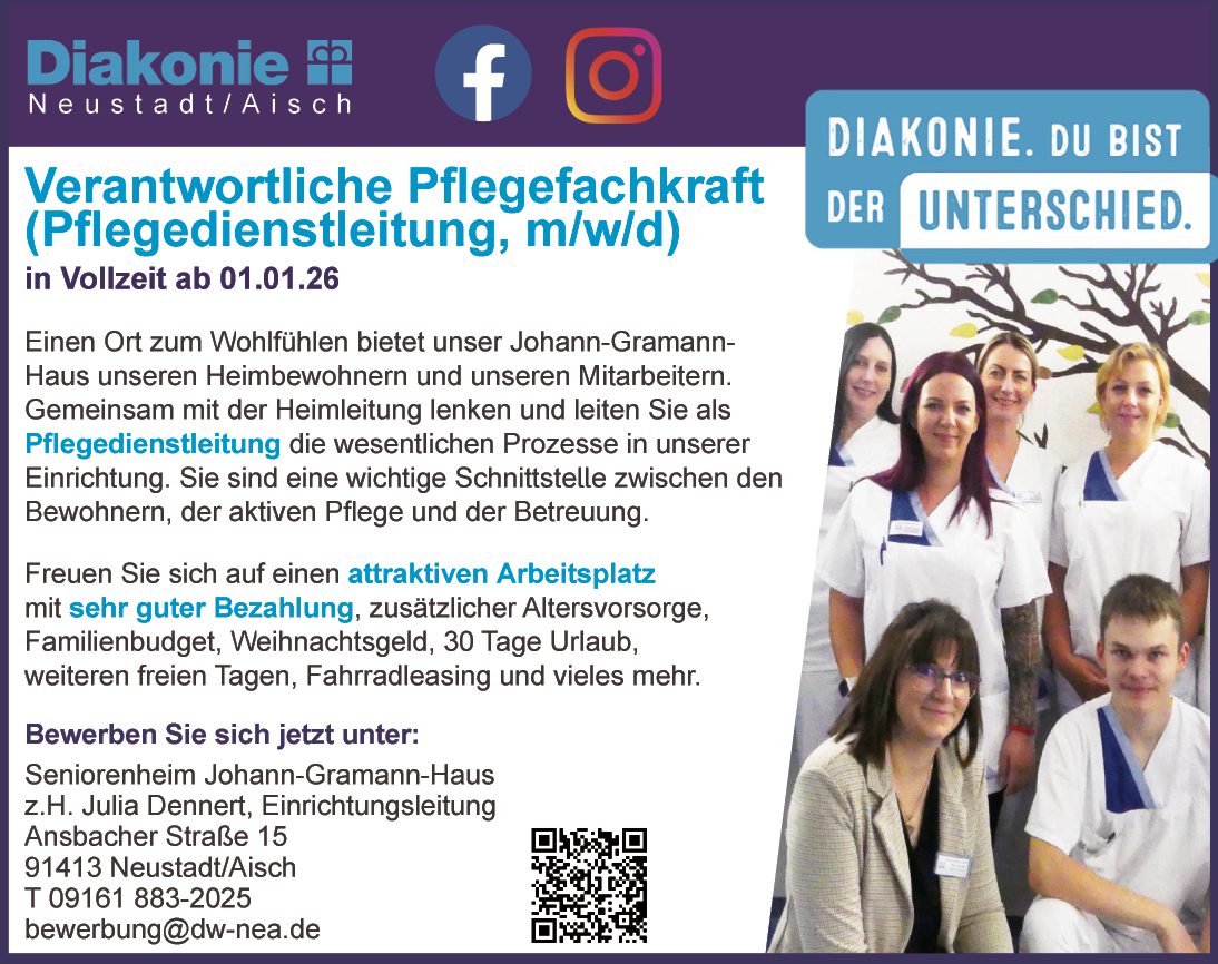 Pflegefachkraft (m/w/d)