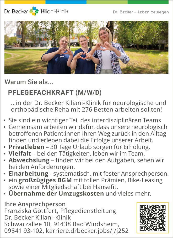 Pflegefachkraft (m/w/d)