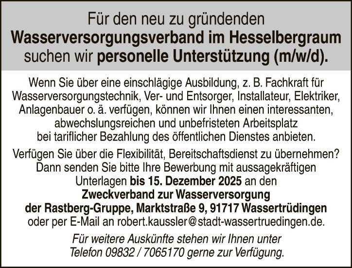 Mitarbeiter (m/w/d)