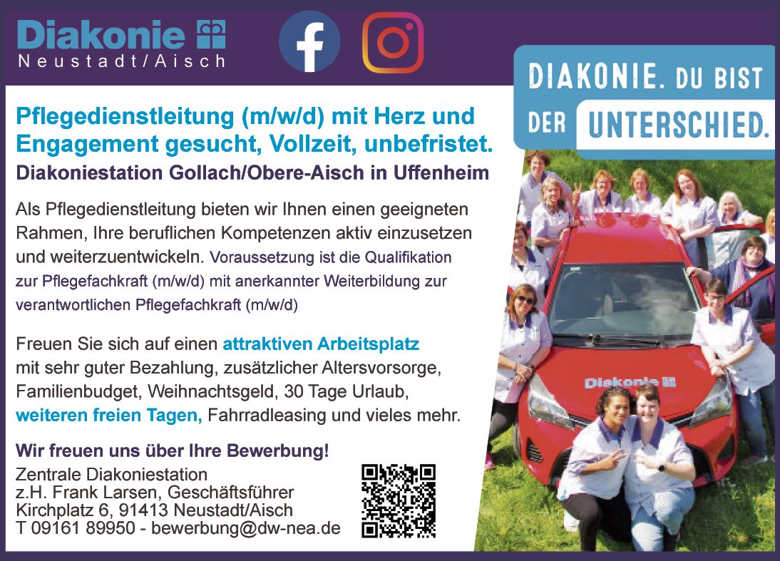 Pflegedienstleitung (m/w/d)