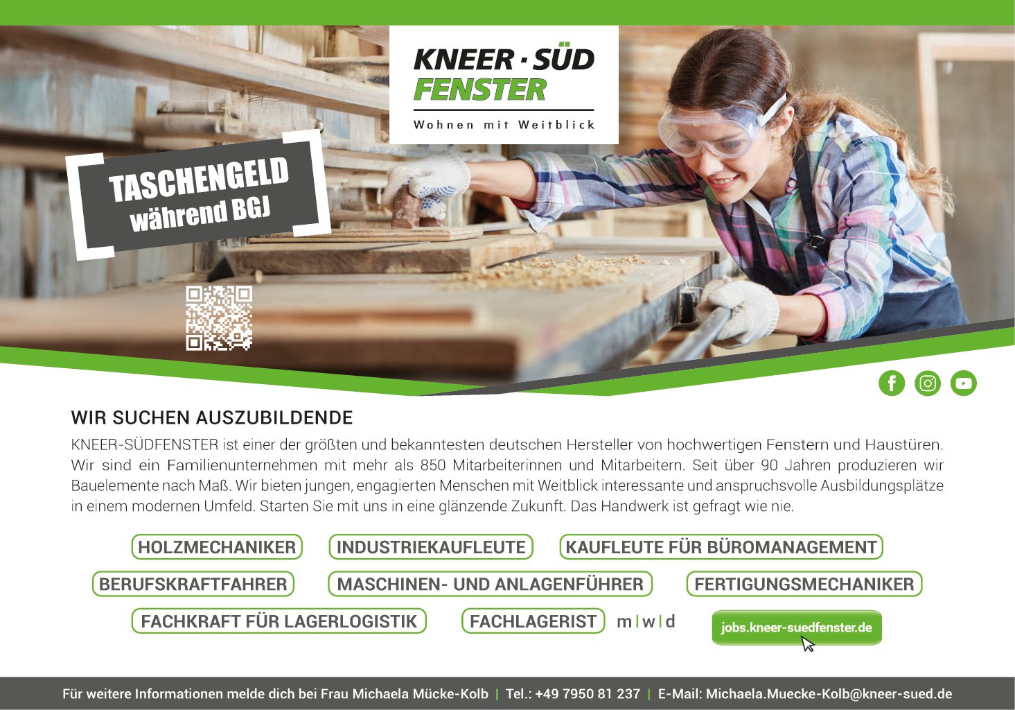 Ausbildung: Industriekaufleute (m/w/d)