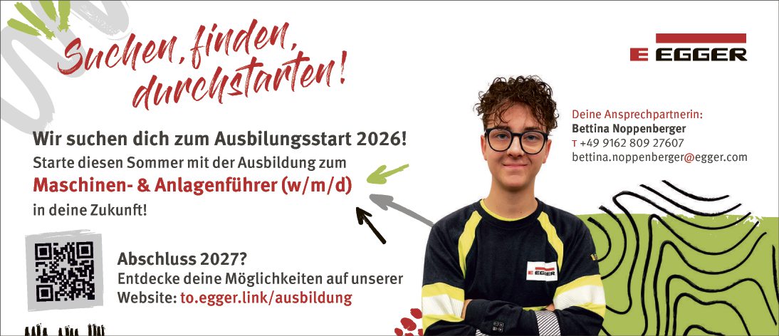 Ausbildung zum Maschinen-& Anlagenführer (w/m/d)