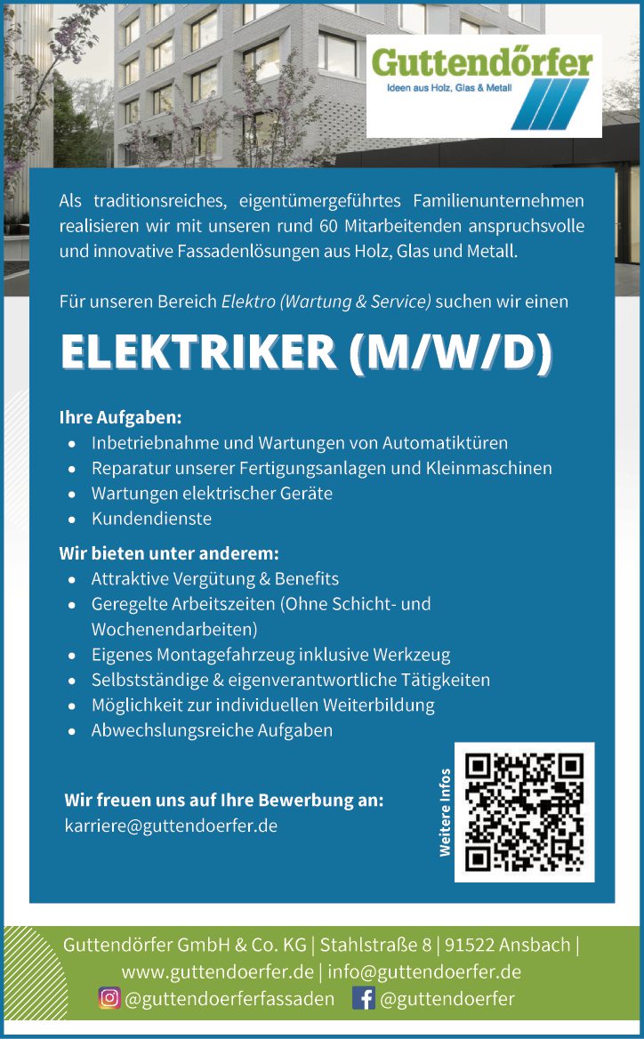Elektriker (m/w/d)