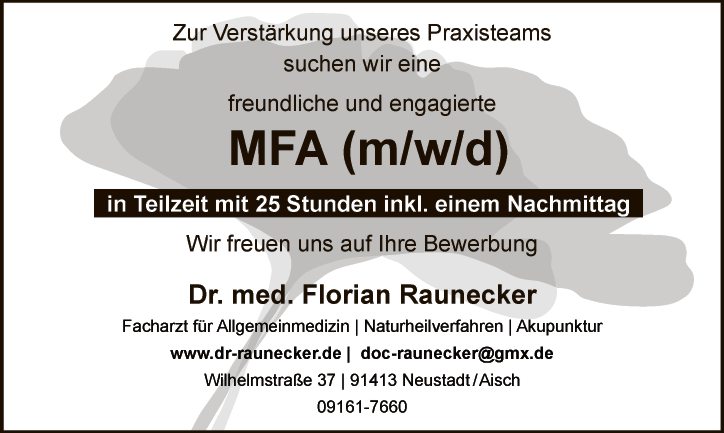 MFA (m/w/d)