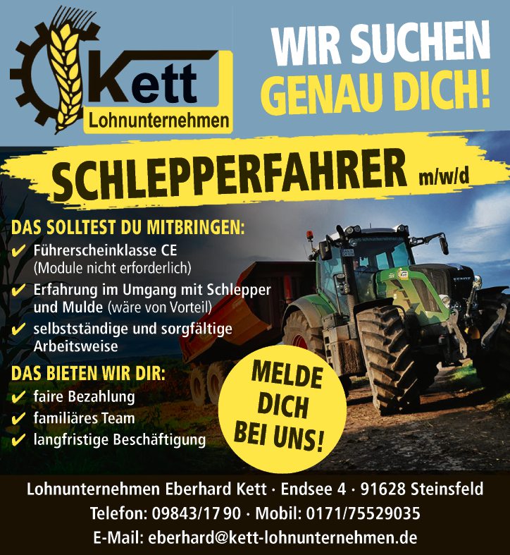 Schlepperfahrer (m/w/d)
